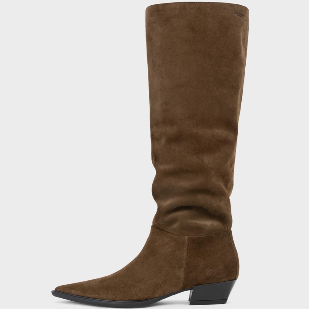 Vagabond Cassie Brown Suede Tall Boot 37